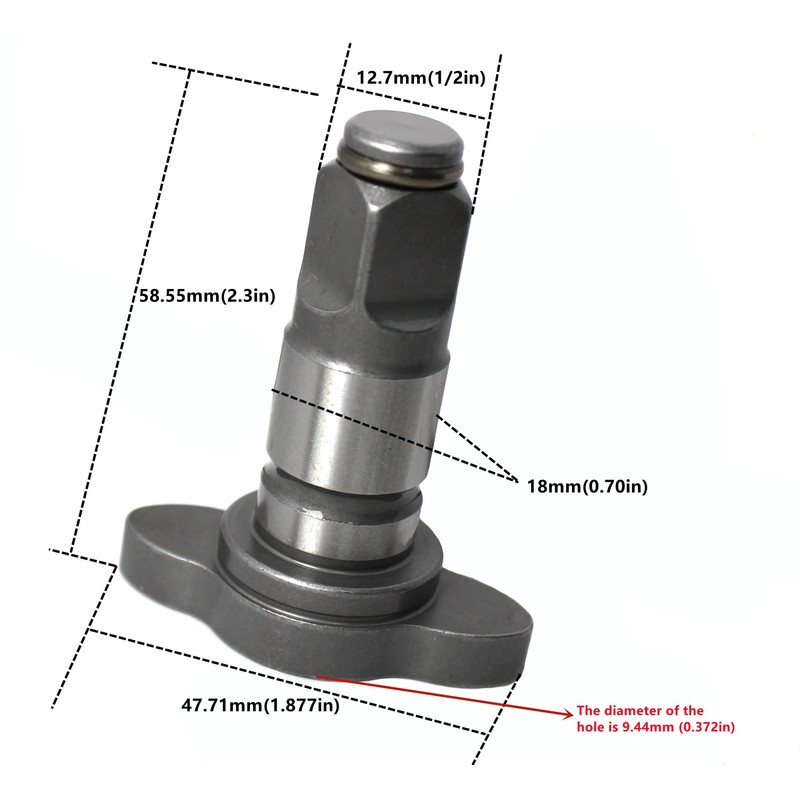 palart 1/2'' 42-06-2760 42-06-0047 Square Anvil Assembly Replacement Fits Milwauk