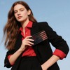 Vobber RFID Blocking Zip Around Wallet for Women with Detachable