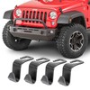TACTIK Headrest Hooks - Fits Jeep Wrangler CJ, YJ, TJ,