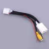 16 Pins Reverse Backup Rear View Camera Harness Adapter Connector