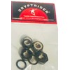 CRYPTRIDER Skateboard Hardware Set, 5/16-24 UNF Locknuts with Washers, 4-Piece