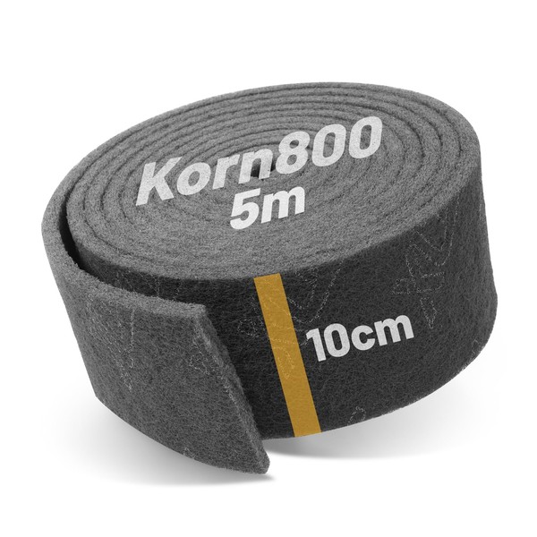 Sanding Fleece 5 m x 100 mm Grain 800, Impregnated