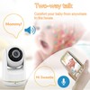5in Baby Monitor with Camera and Audio Remote PTZ Night