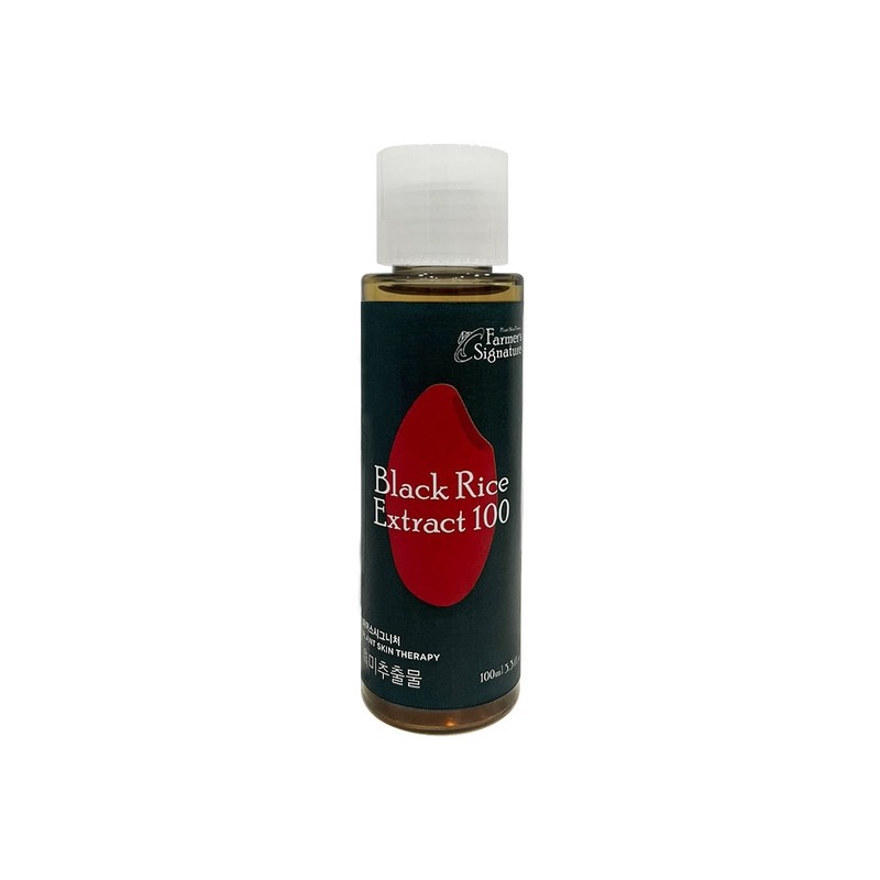 Skin elasticity full of nutrients Vegan black rice extract toner