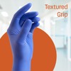 Caring Nitrile Exam Gloves (100ct), Powder Free and Not Made
