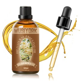 wusiyork Neroli Essential Oil 100ML - 100% Pure and Natural Therapeutic Grade Oils for Aromatherapy Diffuser - 3.4 Fl Oz/Neroli