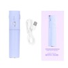 Mini Hair Straightener Portable Straight Curly Hair Flat Iron Rechargeable