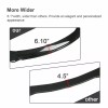 Unbranded Gloss Black Car Front Bumper Spoiler Lip Splitter Body