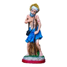 San Lazaro Figura De Resina 51 Cm