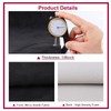 SBWLKJ Black Suede Headliner Fabric 60" Wide by 36" with