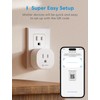 meross Matter Smart Plug Mini, Easy Setup, 100% Privacy Smart