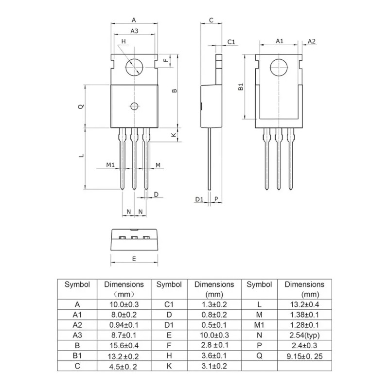 15 Transistores Para Irf3205 Mosfet Potencia 110a 55v To-220
