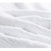 GOLD TEXTILES Premium White Hand Towels for Bathroom -100% Ring