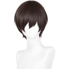 Koswig, Haruhi Fujioka Bob Wig, Short Hair, Rejuvenation, Glossy, Fluffy, High School Girls, Mine Type, Shota, Heat Resistant, Going Out (Haruhi Fujioka Black)