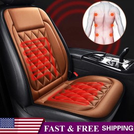 CP-AUTO Car Heated Seat Cover SUV Trucks 12V Universal Warmer Pad For Full Back and Seat