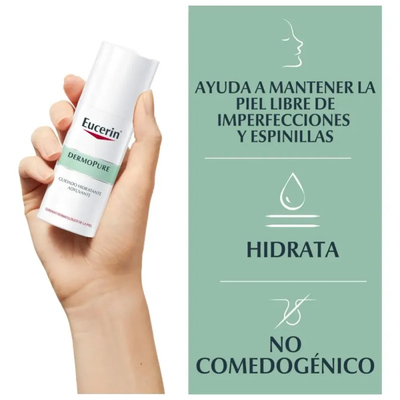 Bálsamo Calmante Facial Eucerin Dermopure 50ml Todo Tipo De Piel