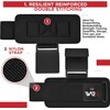 WARX Weight Lifting Hooks Straps Pair, 8mm Neoprene Padded Wrist