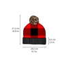 BNCO Apparel Winter Beanie Hat with Faux Fur Pompom &