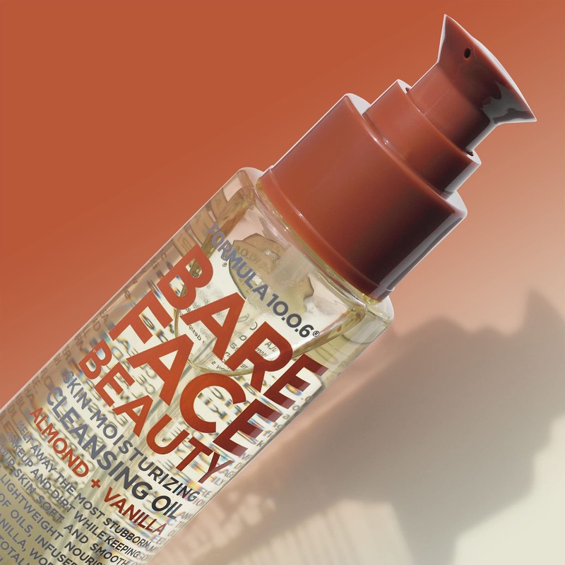 Formula 10.0.6 Bare Face Beauty Skin-Moisturizing Cleansing Oil (3.7 Fl