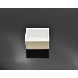 Juego de 50 moldes vacíos para acuarelas, de plástico blanco, para acuarelas, color blanco