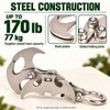 Folding Grappling Hook Multifunctional Stainless Steel Survival Outdoor Climbing Claw
