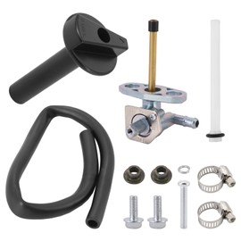 Dokili Fuel Valve Petcock 16950-HM8-003 16950-HN7-003 for H.onda Recon TRX250 Rancher TRX350 TRX420 Foreman TRX450 Rubicon TRX500FA TRX650FA with Lever Screw