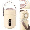 Mini Rice Cooker Efficient Heating Insulated Portable Multifunction Soup Porridge