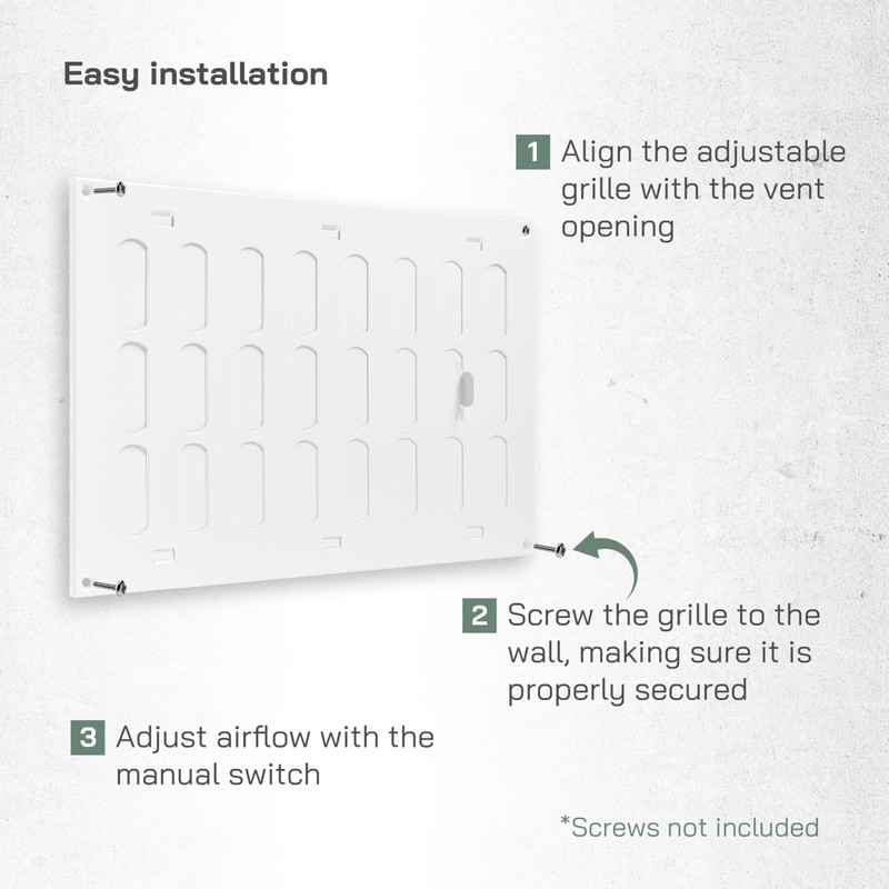 Vent Systems 300 x 200 mm / 12" x 8"