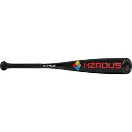 True Temper HZRDUS USSSA 2 3/4" Baseball Bat Drop -10 Black/Red, 32.5/22.5