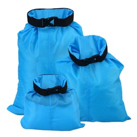 ABOOFAN Waterproof Bag Dry Bag Ultralight 1.5L + 2.5L + 3.5L 3 Size Set Waterproof Dry Bag for Camping Boat Storage Pouch Bag for Backpacking Kayaking Rafting Fishing Camping Swimming Boat Blue, BLUE