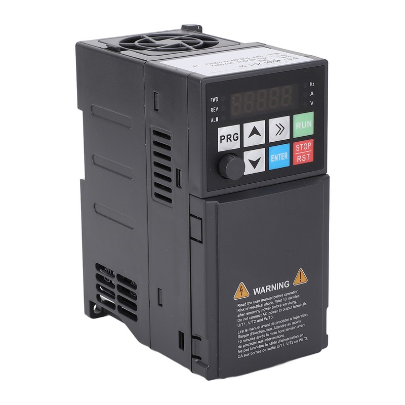 VFD Frequency Converter Digital Display 1.5KW 7A 220V Input Output