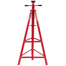 LSAILON 4000 LBS Capacity Under Hoist Tripod Stand High Lift Jack Stand Reach Under Hoist Stand - Red