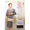 Reussite Party Bag Wedding Large 3-Way Pleated Women's Clutch Bag
