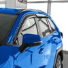 Goodyear Shatterproof Window Deflectors for Toyota RAV4 2019-2025, Tape-on Rain