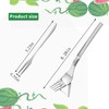 2 Packs 2-in-1 Watermelon Slicer Cutter & 4 Pieces Stainless