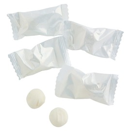 Classic Buttermint Candy (bulk set of 104 individually wrapped mints) Great for Parties, Weddings, Grand Events and Businesses, White