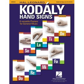 Hal Leonard Curwen/Kodaly Hand Signs Poster Set