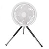 Tripod Stand Fan USB Rechargeable Retractable Portable Camping Fan Hanging