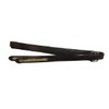 Cwell Equine Golden Crystal Bling Stirrups Black Leathers (54" Black)