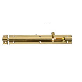 Boxonly Chinese Style Retro Bolt Solid Bolt Latch Solid Brass Door Bolt Sindow Hook 1Pcs (Brass, 3 * 3**26cm)