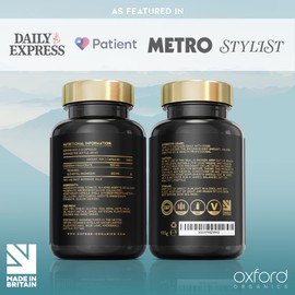 Advanced Magnesium Glycinate 1500mg - High Strength 120 Capsules - Bioavailable Magnesium Supplements for women and men - Chelated Bisglycinate Complex Providing 300mg Elemental Magnesium | Made in UK