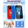 FKATEEN Kids Phone 3.5" Touchscreen, Pretend Smartphone with Dual Camera,