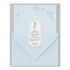 Midori 86932006 Letter Set, Flower Washi, Paper Case, Blue
