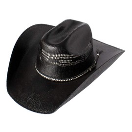 Twister Black Bangora Hat 7.5