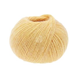 LANA GROSSA Ecopuno Elegant Net Yarn Structure Made of Cotton Filled with Merino/Alpaca Hand Knitting Yarn Made of 17% Virgin Wool (Merino) and 11% Alpaca Wool 50 g Wool for Knitting & Crocheting 215