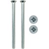 Gardinia Chrome Silver Door Handle Screws M5 x 70mm Long,