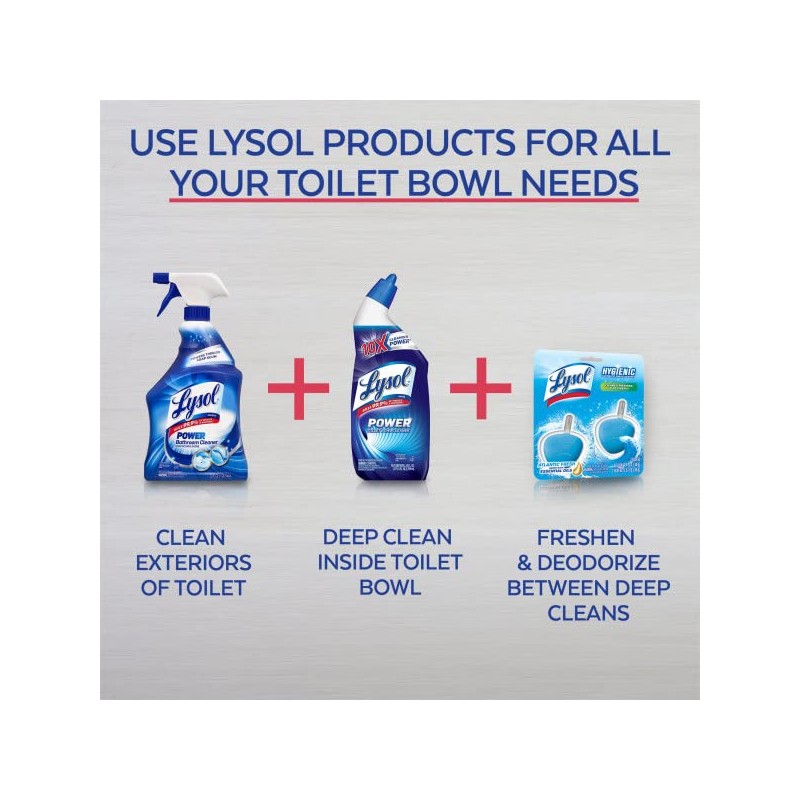 Lysol Limpiador automático higiénico para Inodoro Atlantic Fresh