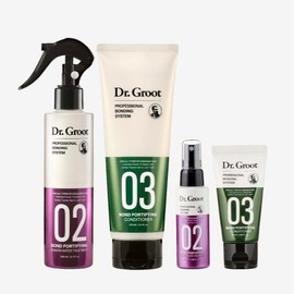 Dr. Groot Strengthen Hair at Home and On the Go Bundle Conditioner Haircare Shampoo Floral Gift Keratin Repair Scent