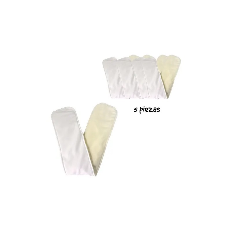 Absorbentes Para Pañal De Tela Ecobebe (5 Pack)