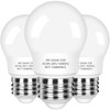 3-Pack A15 Refrigerator Light Bulb 40W Equivalent, 120V Fridge Waterproof
